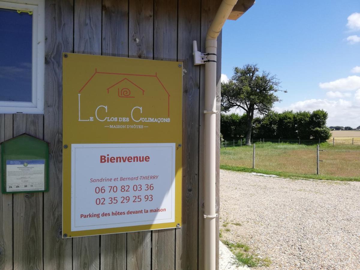Chambres D'Hotes " Le Clos Des Colimacons " Maniquerville 외부 사진