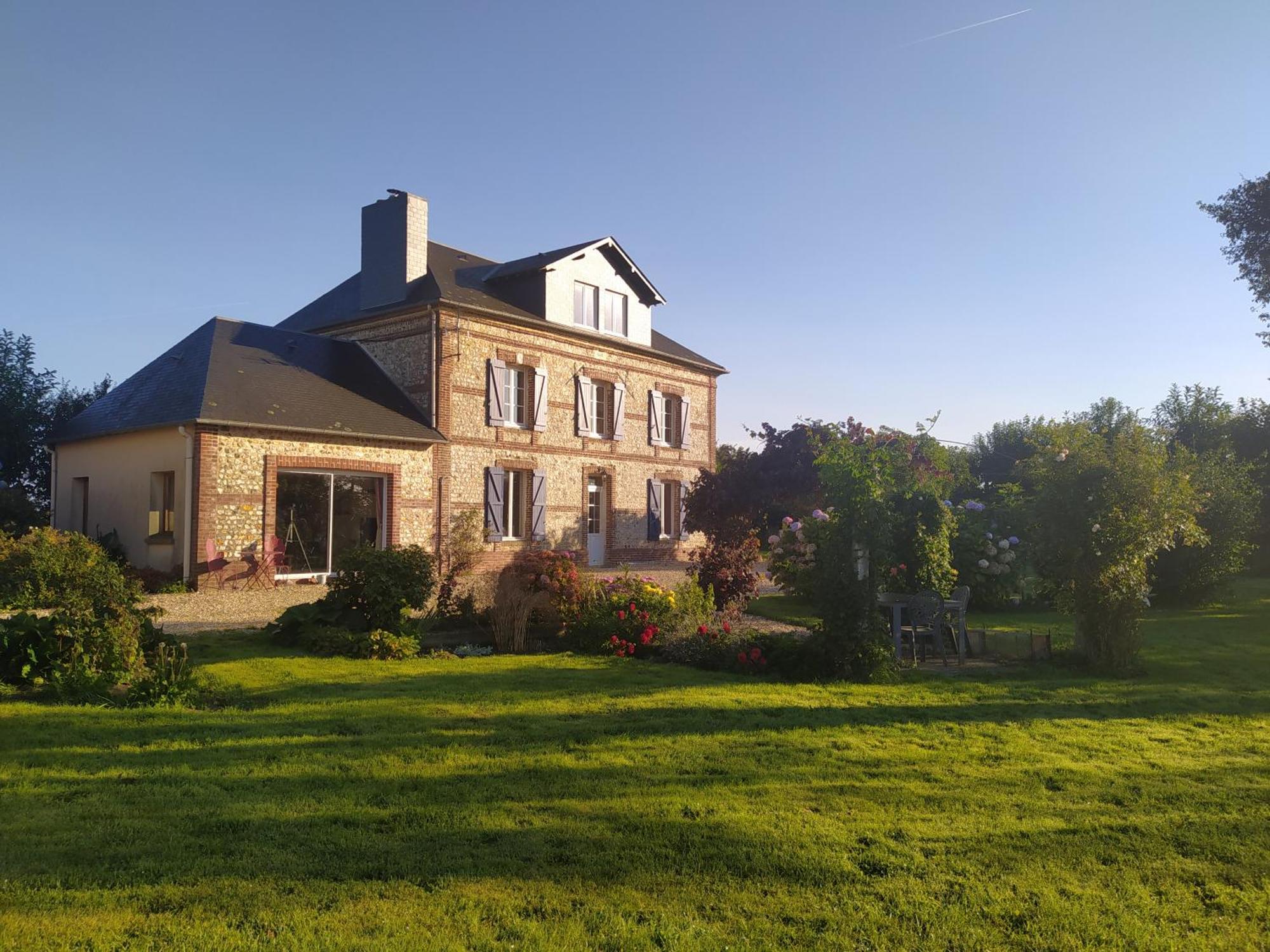 Chambres D'Hotes " Le Clos Des Colimacons " Maniquerville 외부 사진